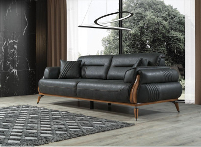 Design Sofa 3 Sitzer Wohnzimmer Couch Polster Sofas Dreisitzer Neu